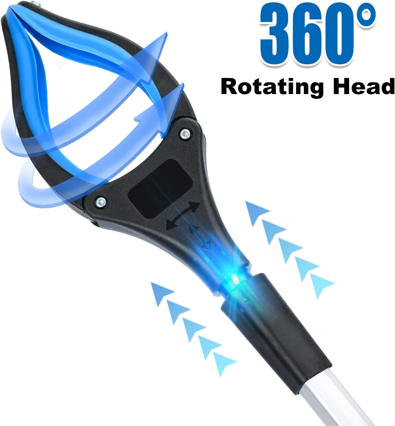 Foldable Grabber With 360° Swivel Clip