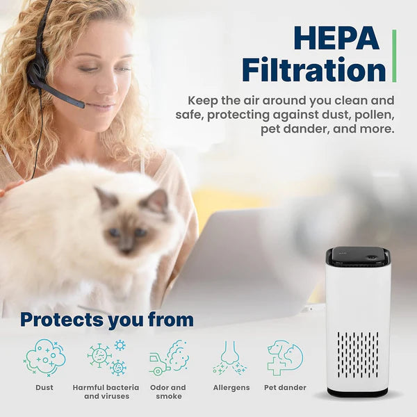 HYGGE STILE™Dog&Cat Air Purifier Portable Cleaner