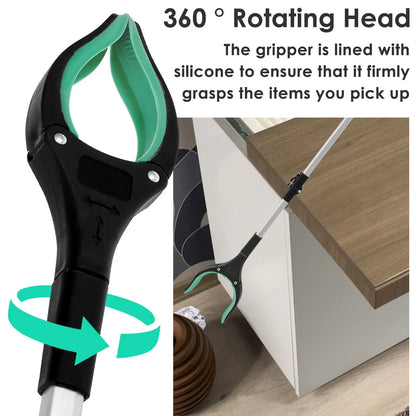 Foldable Grabber With 360° Swivel Clip